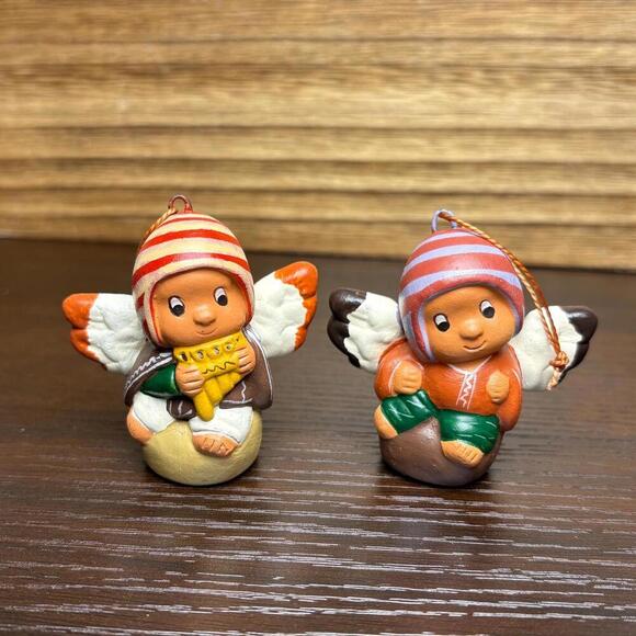 Peruvian Handmade Pottery Nativity Set 5 Christmas Decor, Clay Folk Art Creche - Picture 6 of 8